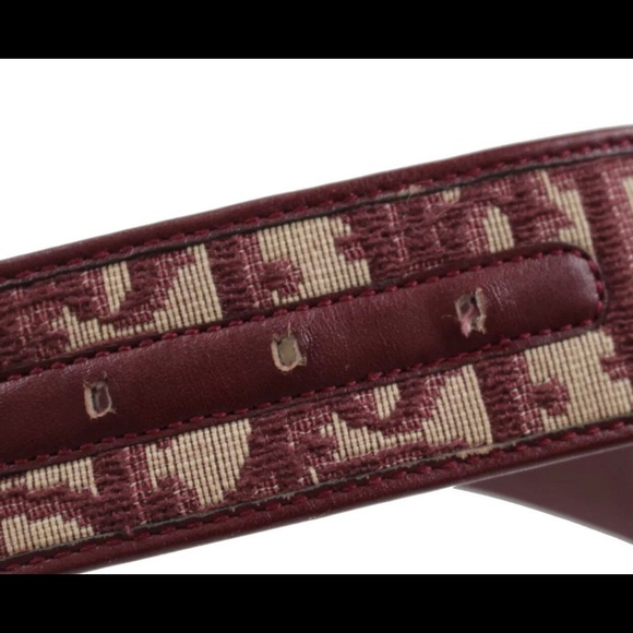 VINTAGE CHRISTIAN DIOR MONOGRAM BELT, XS - Picture 6 of 8